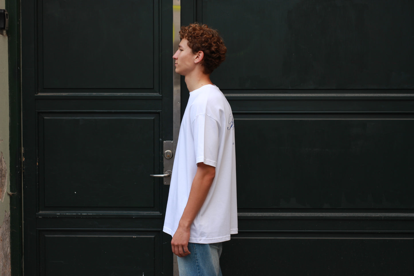 Box Fit Heavy T-shirt, Blue