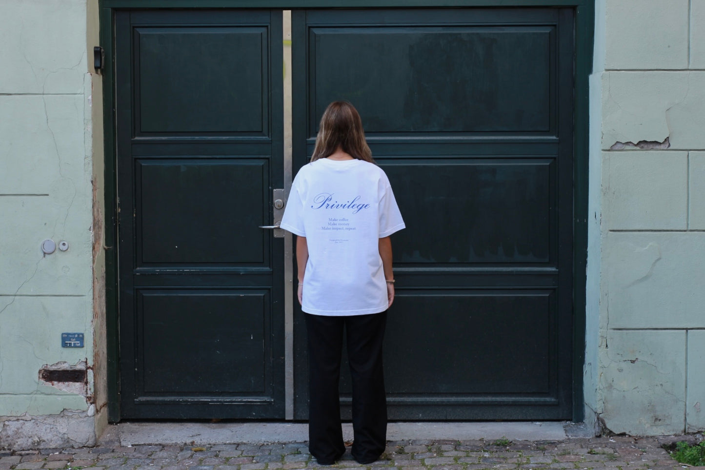 Box Fit Heavy T-shirt, Blue
