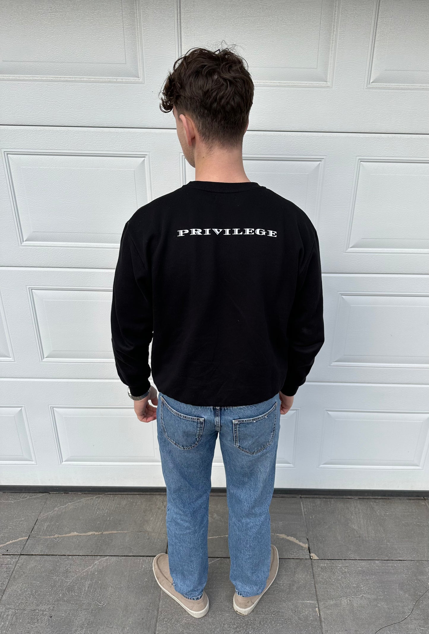 Black Logo Sweatshirt