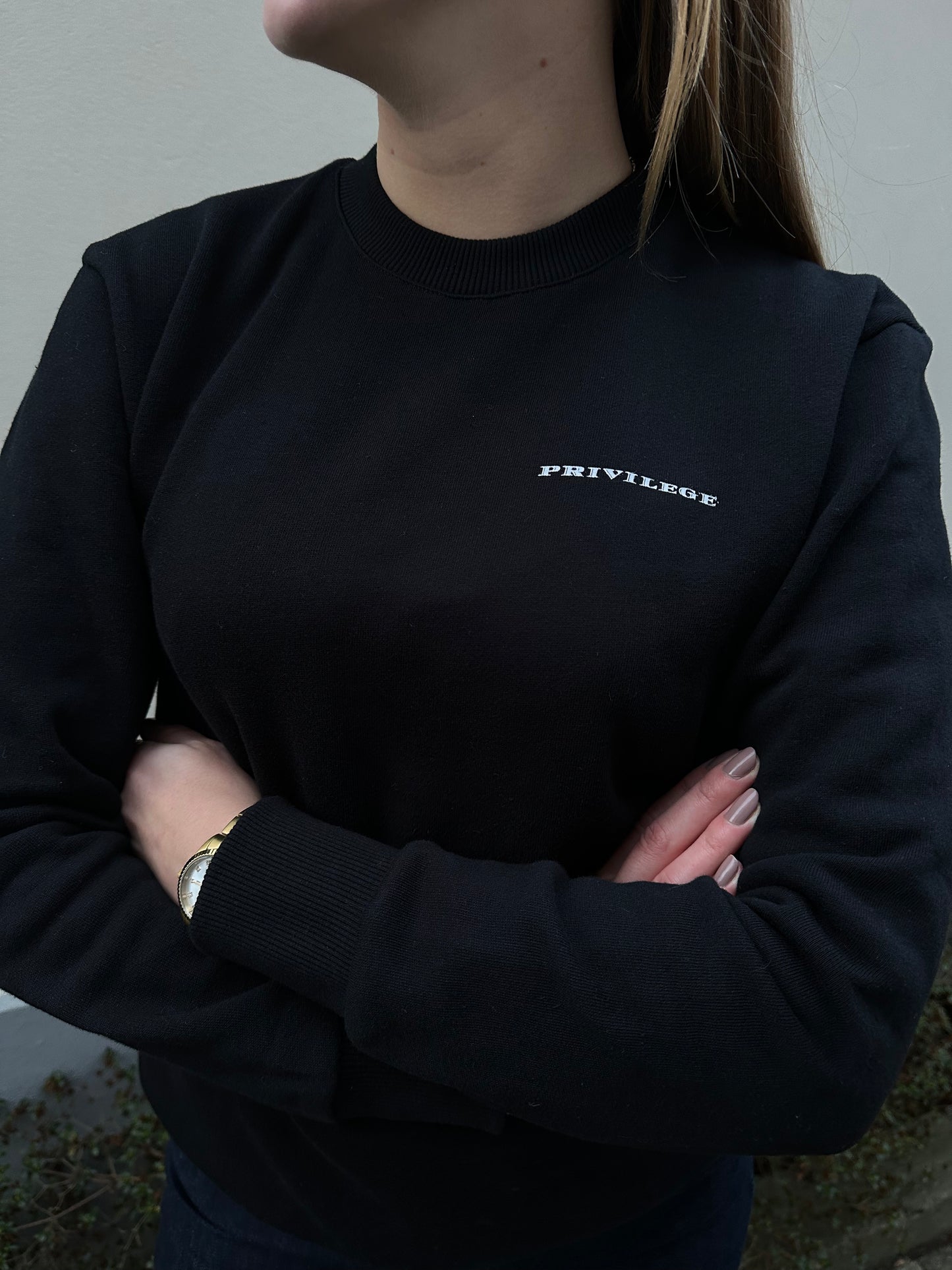 Black Logo Sweatshirt