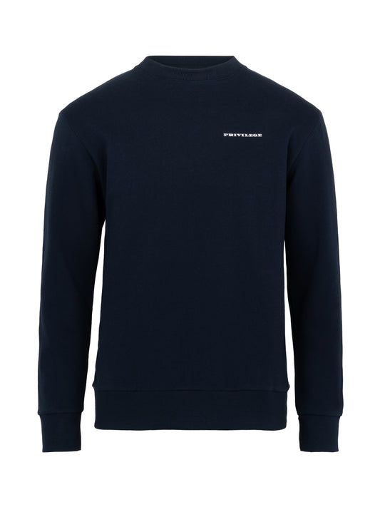 Navy Logo Sweatshirt