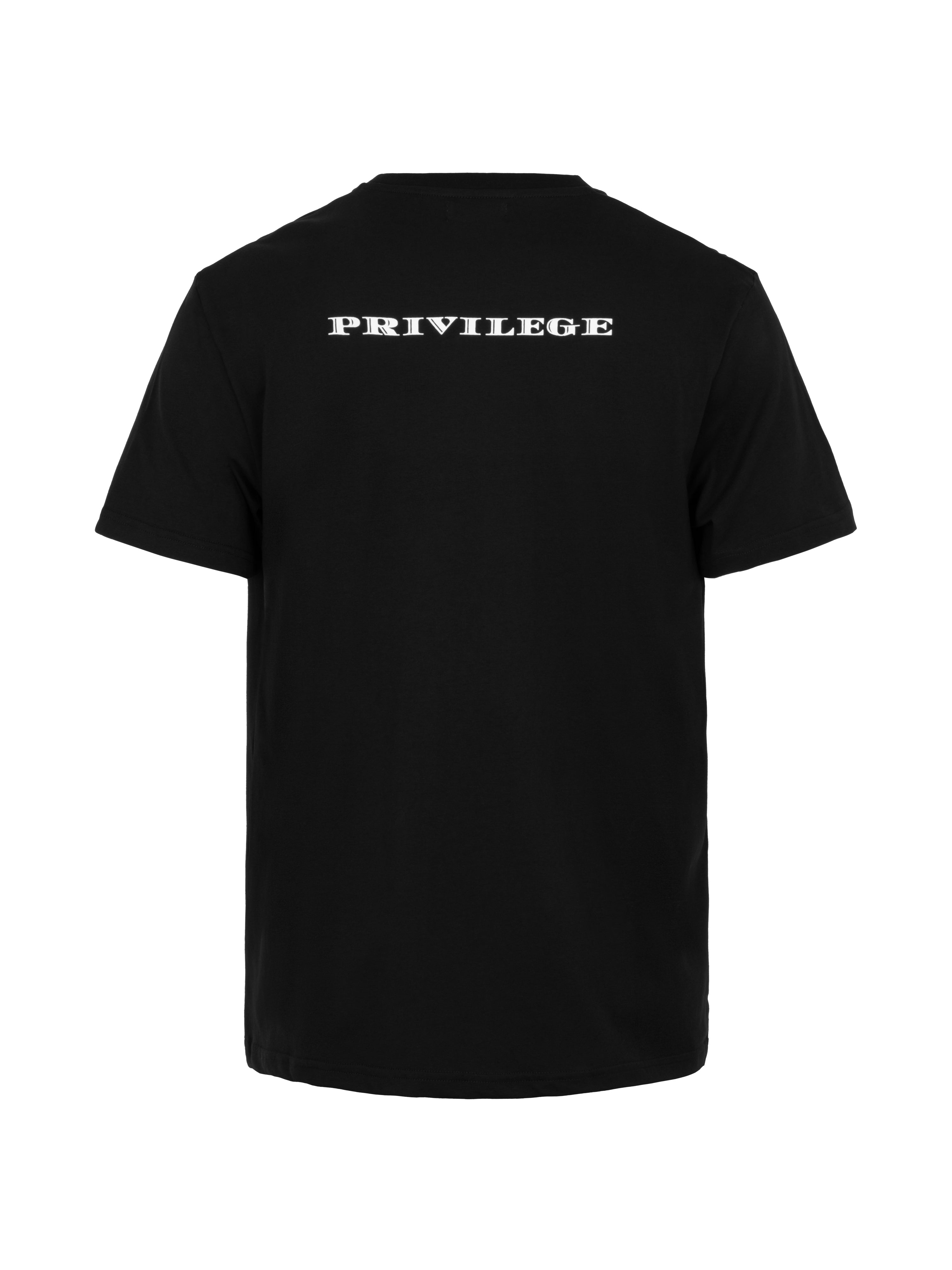 BLACK UNISEX PRIVILEGE T-SHIRT